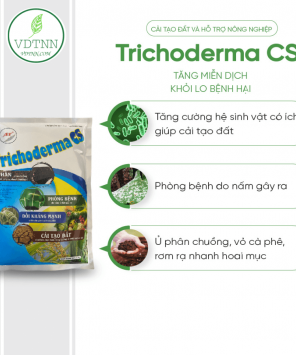 Ủ phân, tưới cải tạo đất – Trichoderma CS 1kg - 2