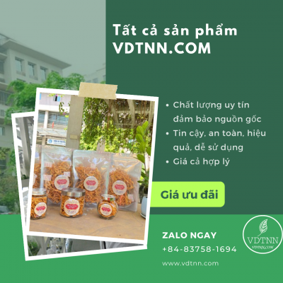 Tất cả sản phẩm của VDTNN